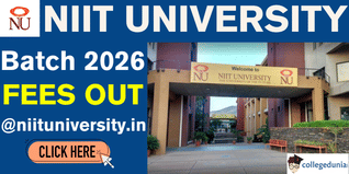 NIIT University Neemrana Fee Structure 2026 Out @niituniversity.in; Check Course-Wise Fees Here